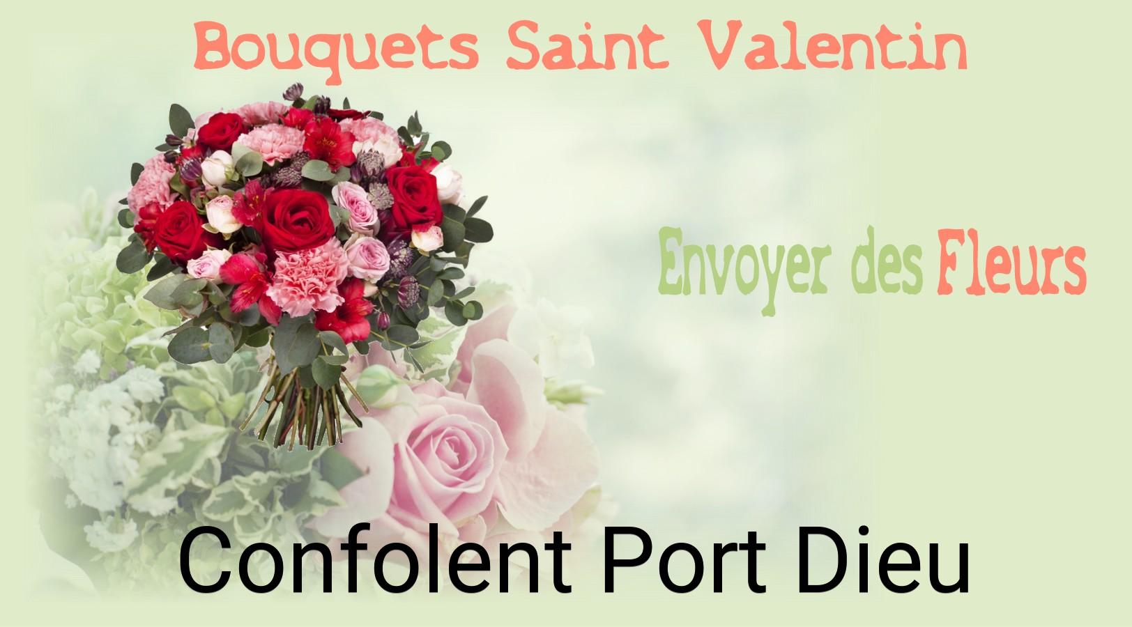 Roses de Saint-Valentin livrées à Confolent-Port-Dieu