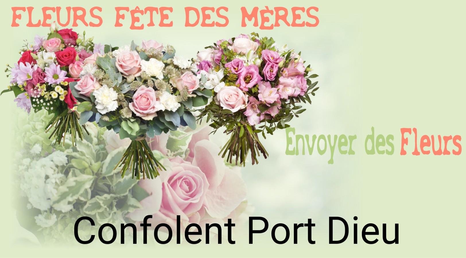 Bouquet de Fête des Mères livré à Confolent-Port-Dieu